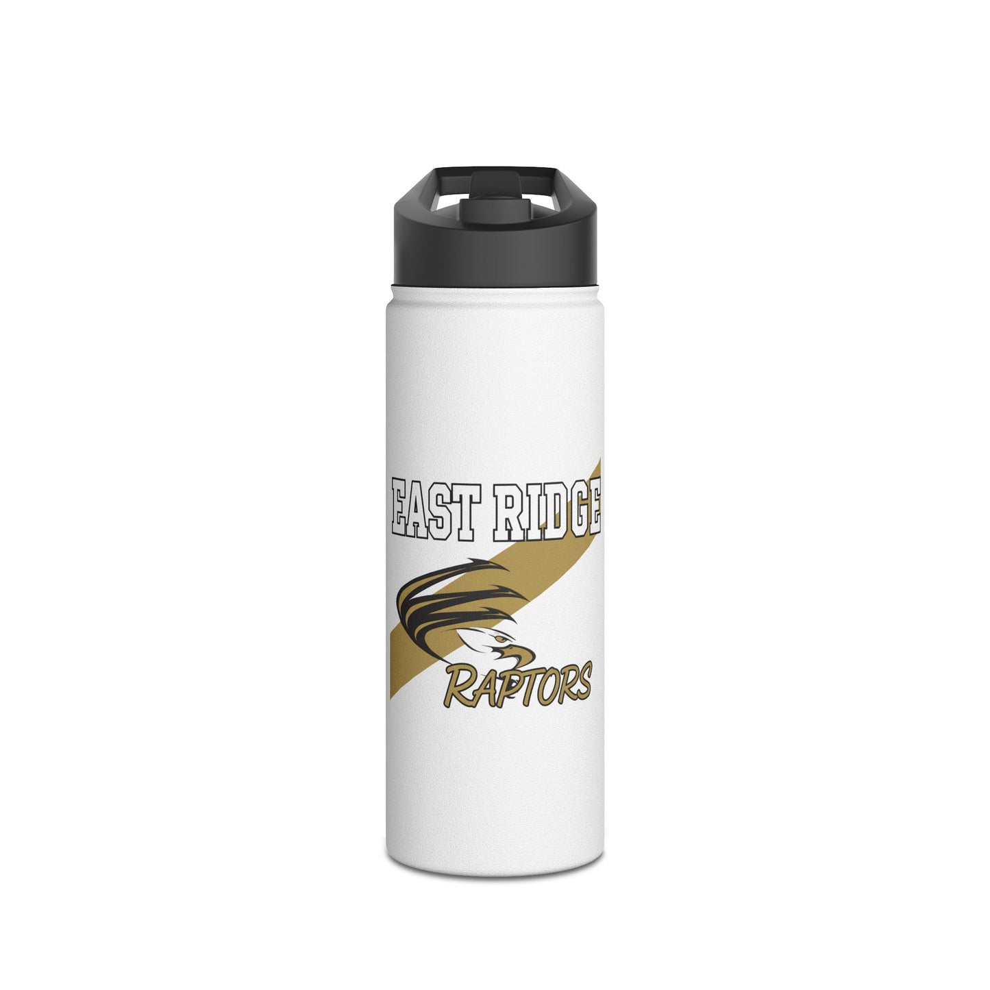 East Ridge Raptors Stainless Steel Water Bottle, Motivational Hydration Bottle, Sports Water Bottle, Eco-Friendly Gift, Personalized Travel Mug