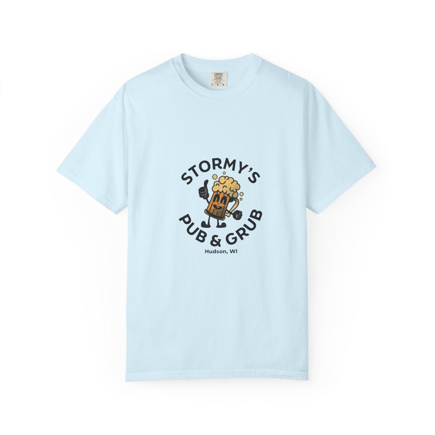Pub & Grub T-Shirt — 'Stormy's Pub & Grub' Cheers Beer Logo Tee
