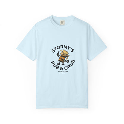 Pub & Grub T-Shirt — 'Stormy's Pub & Grub' Cheers Beer Logo Tee