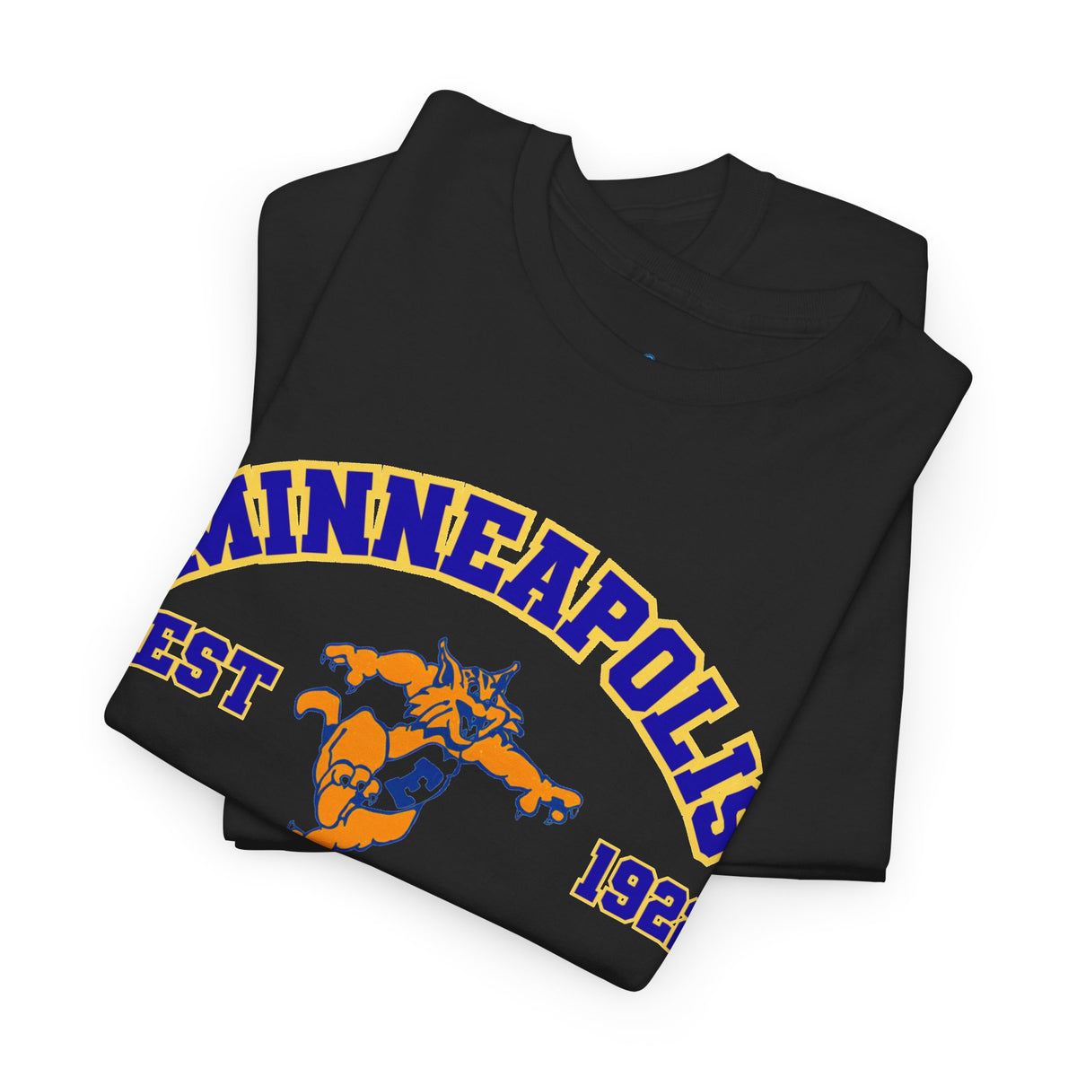 Edison Minneapolis Tee - Vintage Mascot School Spirit Shirt (Est. 1922)
