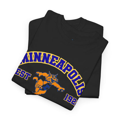 Edison Minneapolis Tee - Vintage Mascot School Spirit Shirt (Est. 1922)