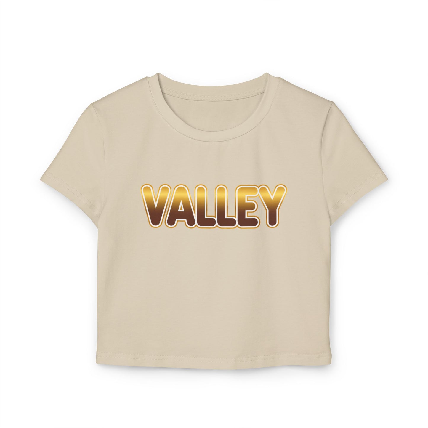 Apple Valley Retro Women's Baby Tee - Trendy Cropped Tee for Casual Outfits