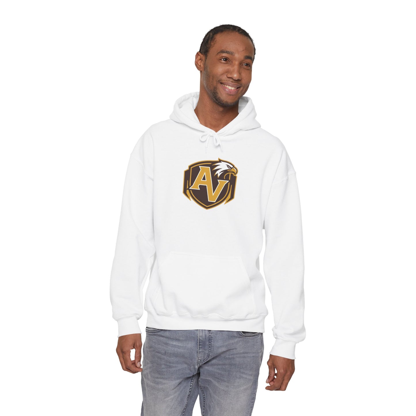 Apple Valley Eagles Emblem Hoodie