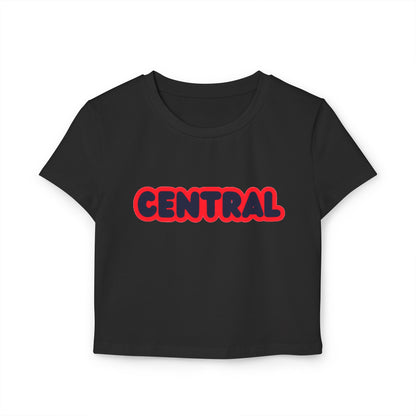 Saint Paul Central Minutemen Women’s Baby Tee - Retro Graphic Top for Casual Vibes