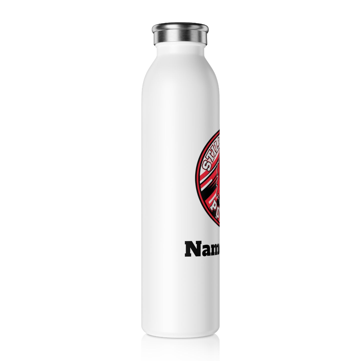 Stillwater Ponies Slim Water Bottle —  Stainless Insulated Bottle