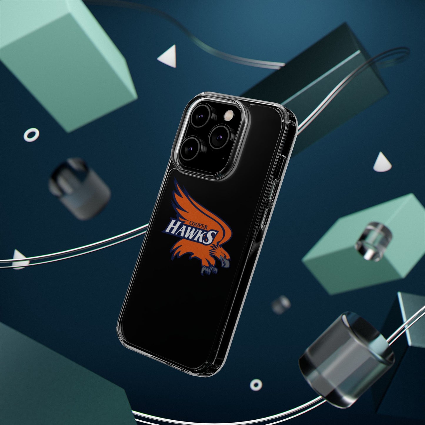 Robbinsdale Cooper Hawks Clear Phone Case - Stylish & Durable Protection