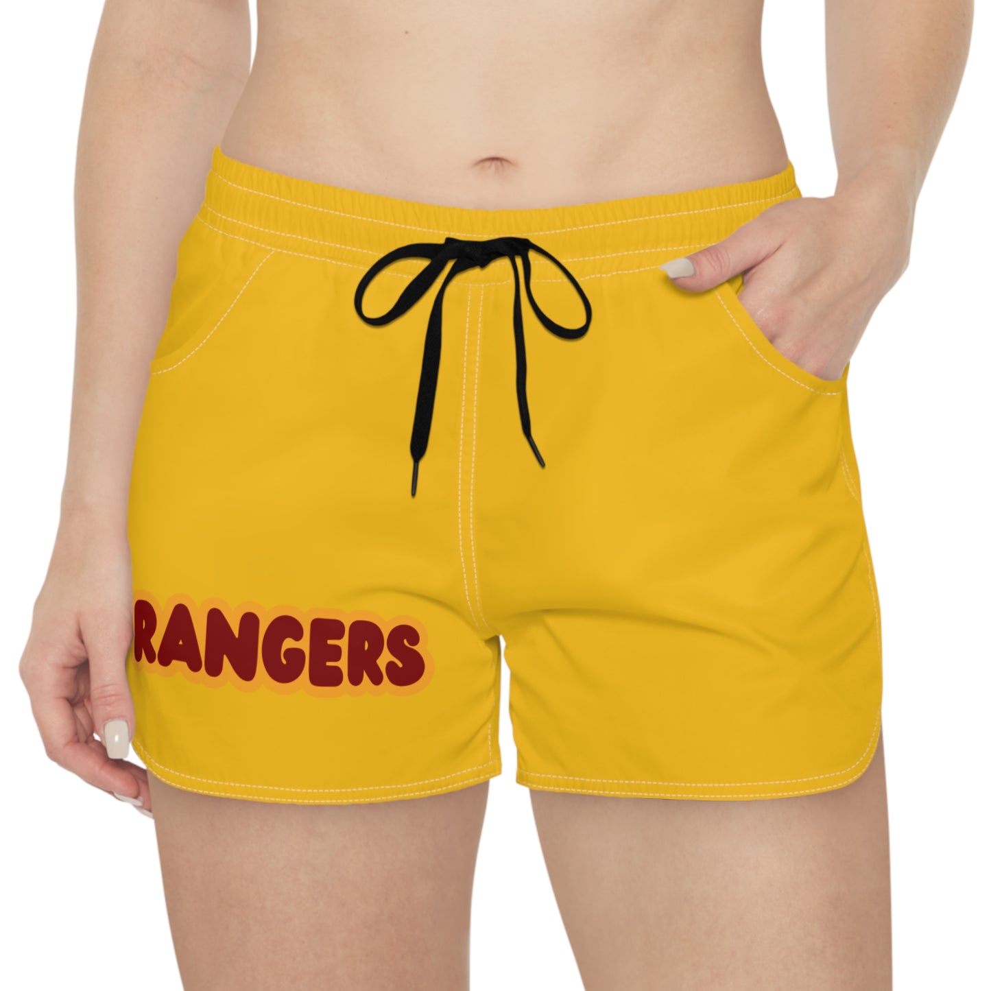 Forest Lake Rangers Yellow Women's Casual Shorts