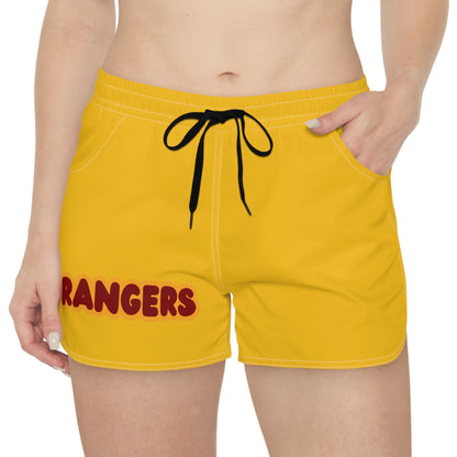 Forest Lake Rangers Yellow Women's Casual Shorts