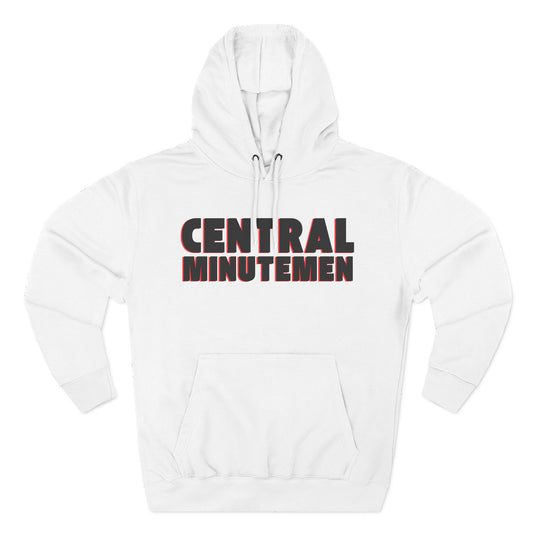 Central Minutemen Hoodie — Vintage Bold School Spirit Pullover