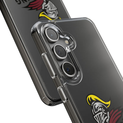 Clear Phone Case with Harding Logo