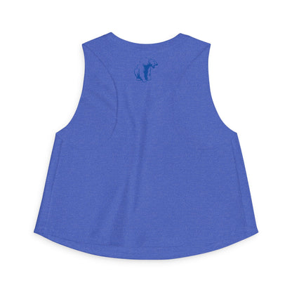 Minneapolis North Polars Crop Top — Retro Script Athletic Women's Tank