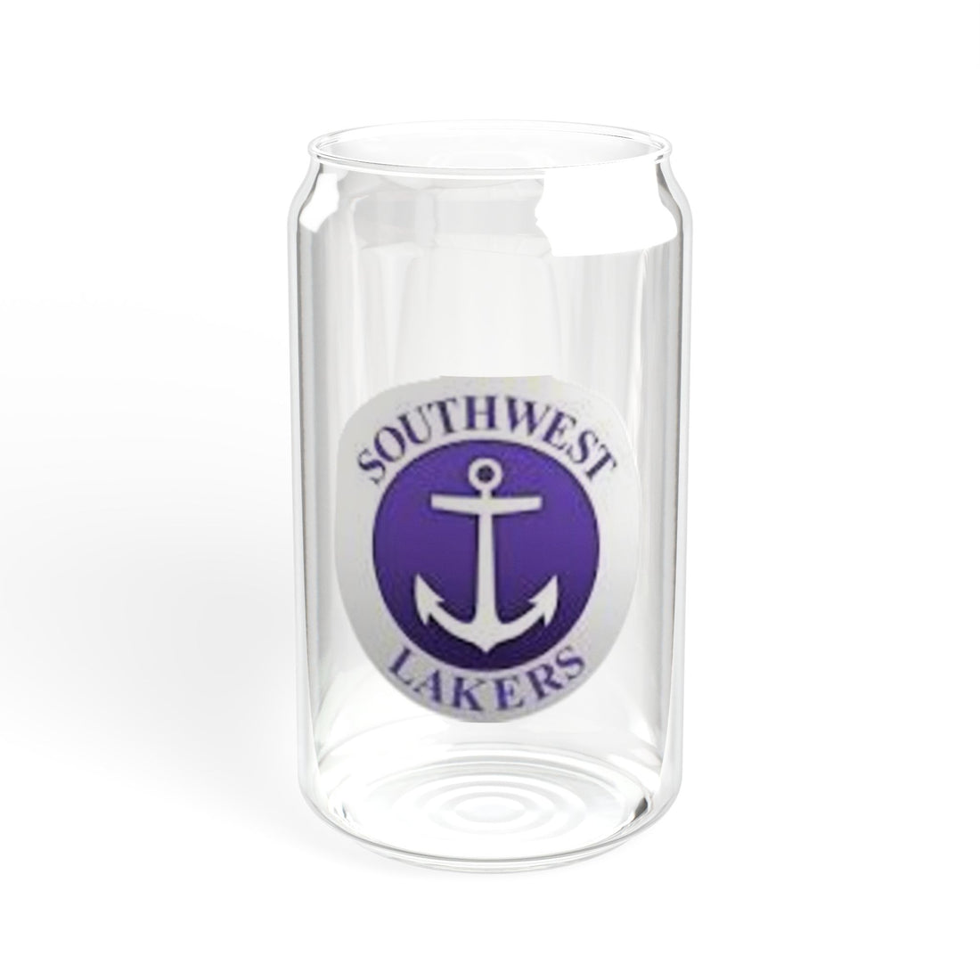 Minneapolis Southwest Lakers 16oz Sipper Glass - Eco-Friendly Drinkware for Events & Everyday Use