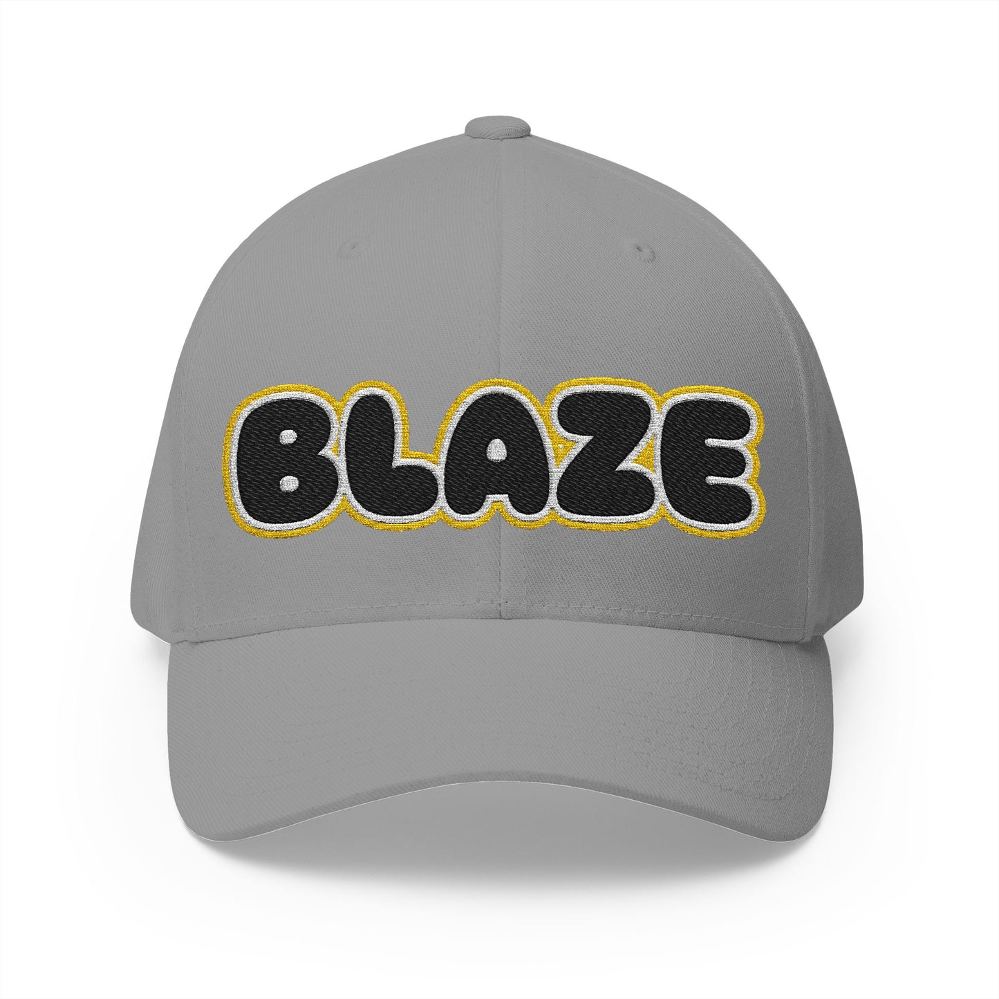 Burnsville Blaze Bubble Logo Embroidered Cap