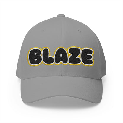 Burnsville Blaze Bubble Logo Embroidered Cap