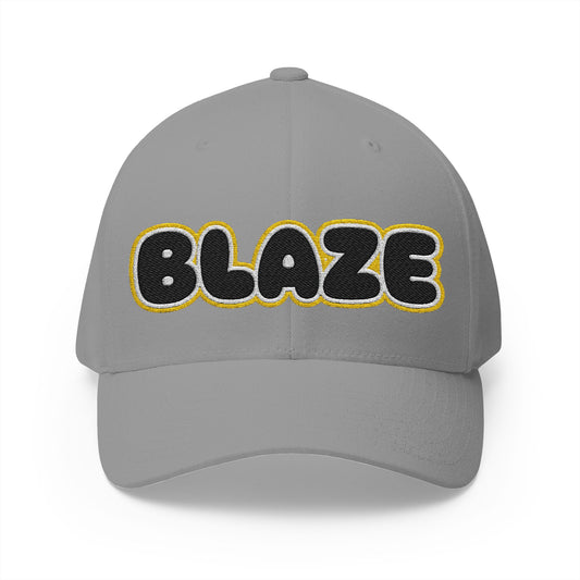 Burnsville Blaze Bubble Logo Embroidered Cap