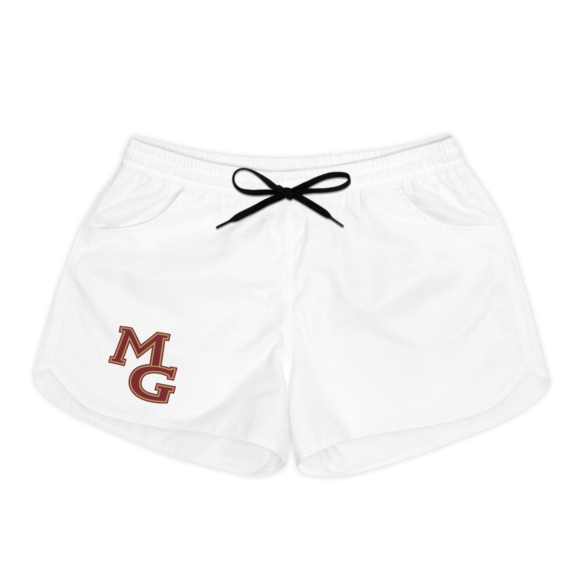 Maple Grove Crimson Women's Casual Shorts - Summer Comfort & Style