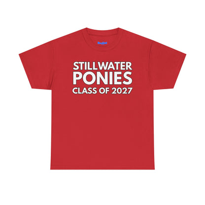 Stillwater Ponies 2027 Graduation T-Shirt