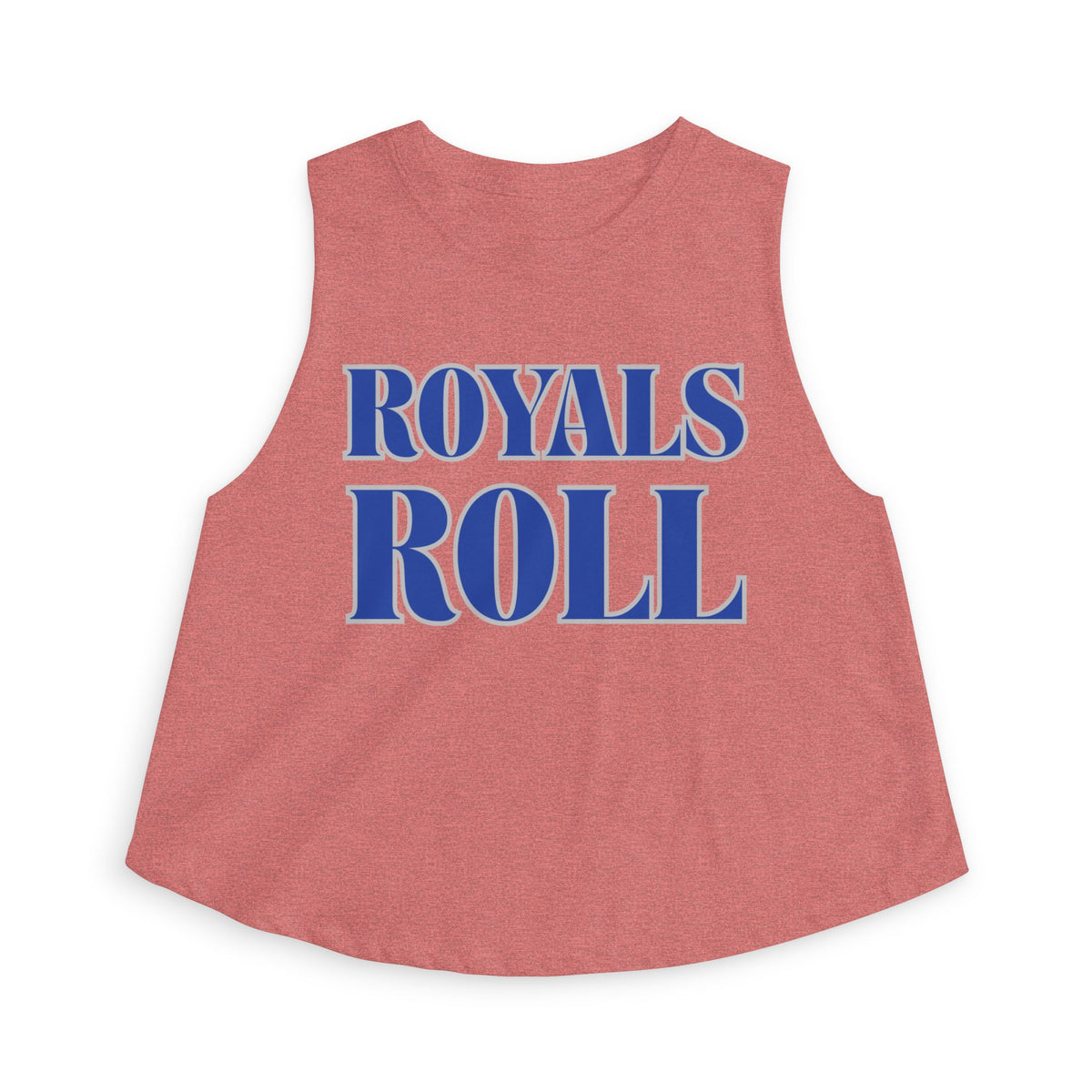 Royals Rolll Women's Crop Top — Vintage Sports Team Style