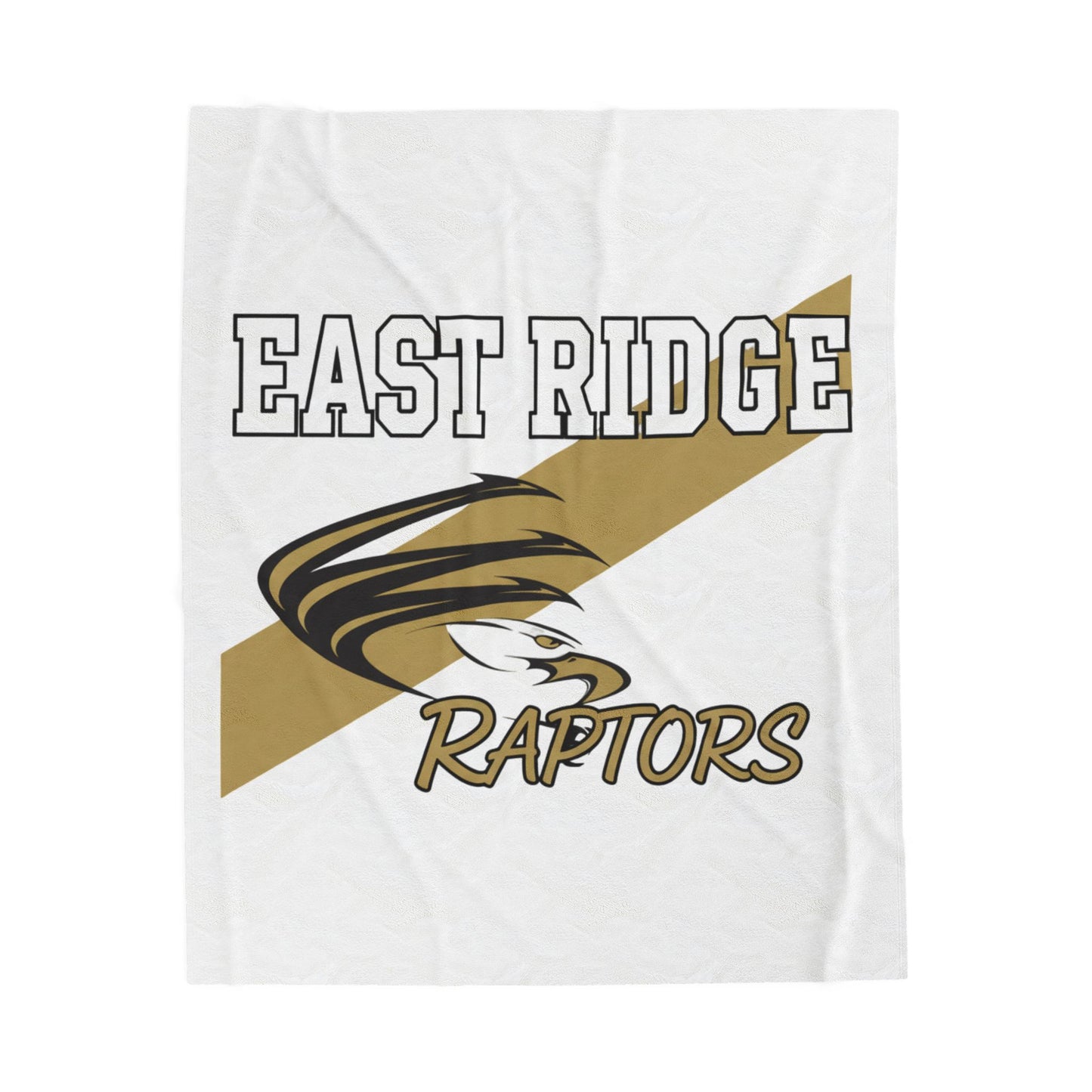 East Ridge Cozy Raptors Velveteen Blanket