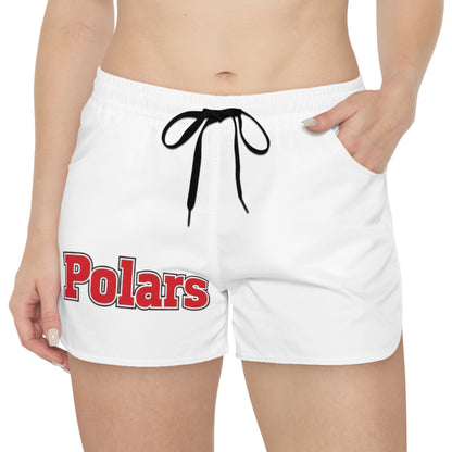 North Saint Paul Polars Women's White Casual Shorts