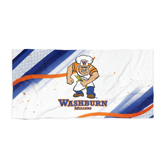 Minneapolis Washburn Millers Beach Towel - Perfect for Summer Fun and Team Spirit