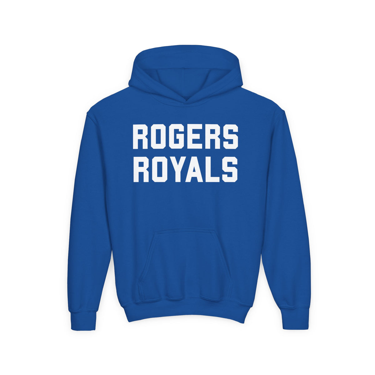 Rogers Royals Youth Hoodie – Blue Panther School Spirit Sweatshirt