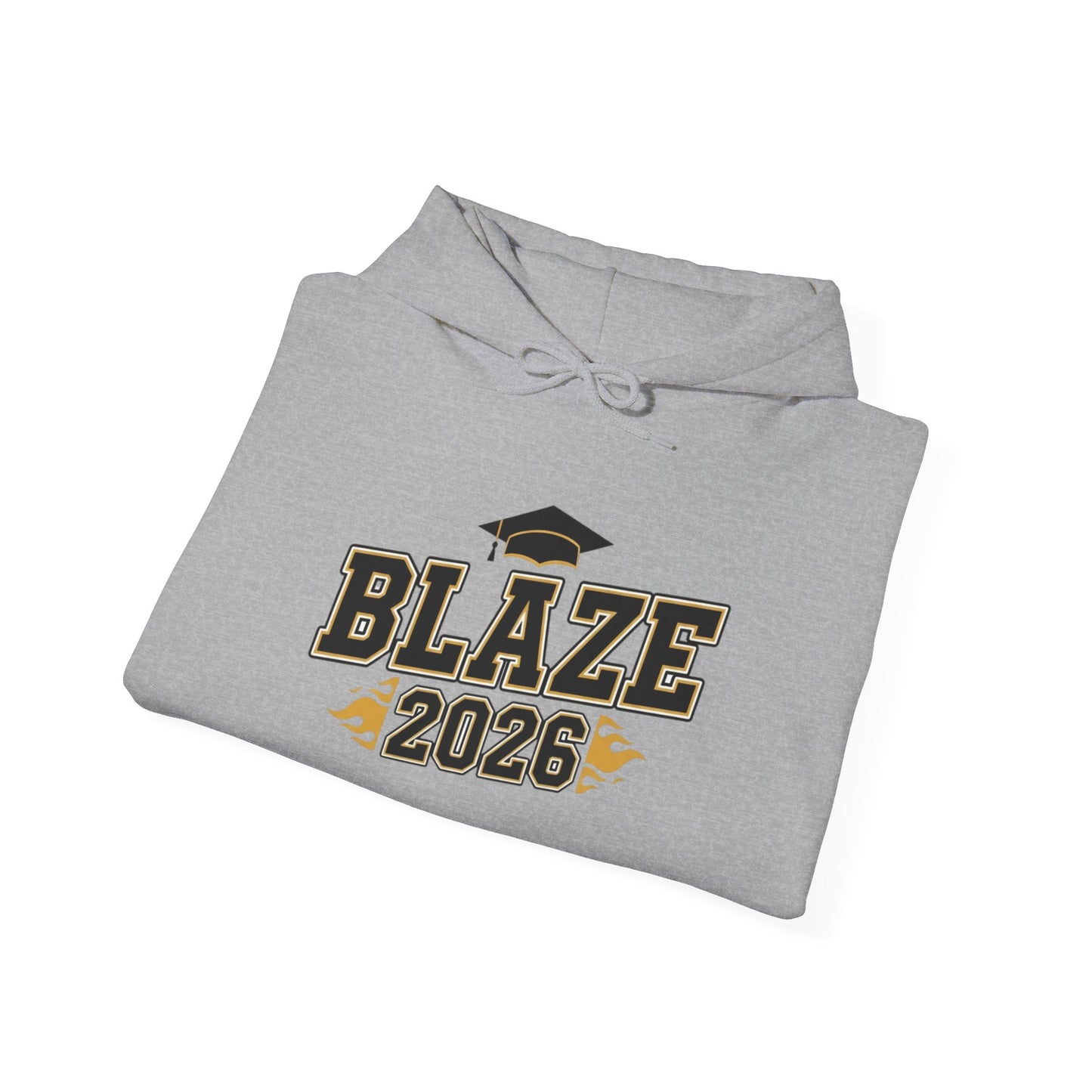 Burnsville Blaze Class of 2026 Block Hoodie
