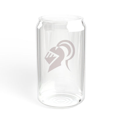Irondale Knights Eco-Friendly 16oz Sipper Glass with Straw