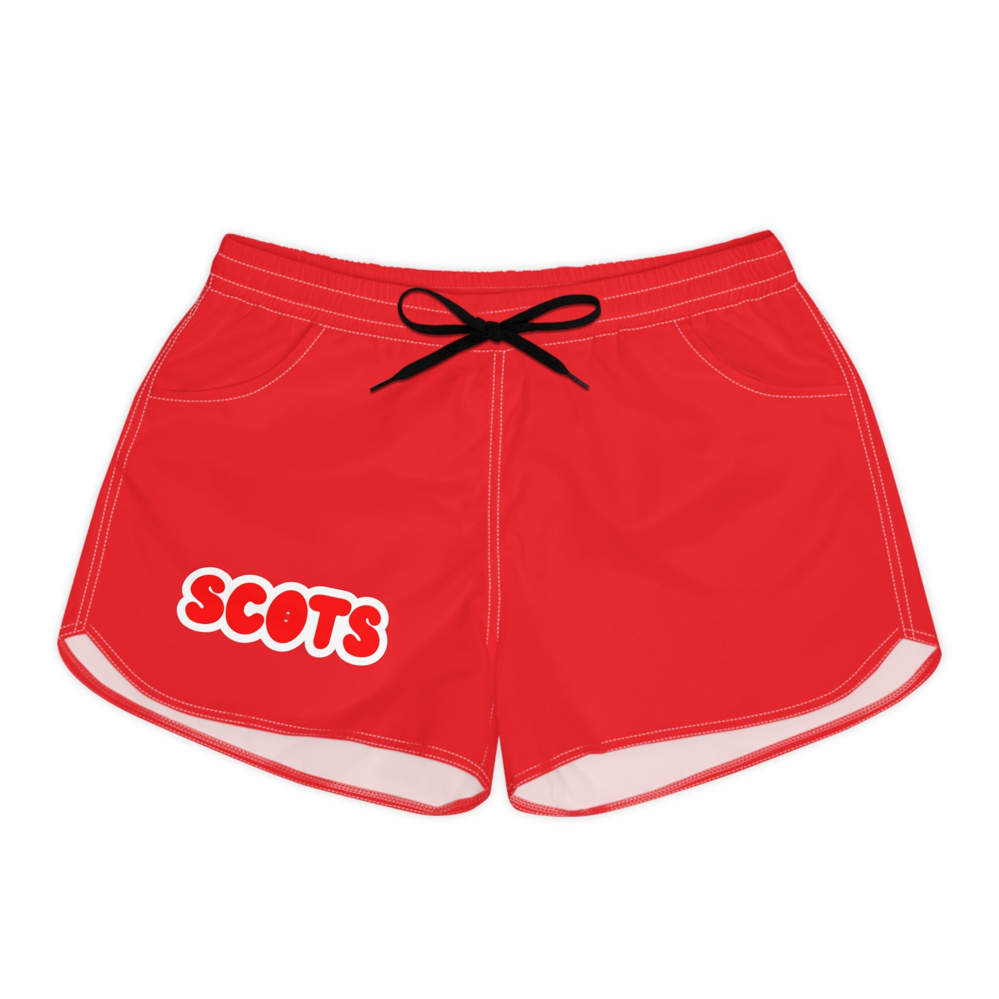 Saint Paul Highland Park Scots Women's Red Casual Shorts