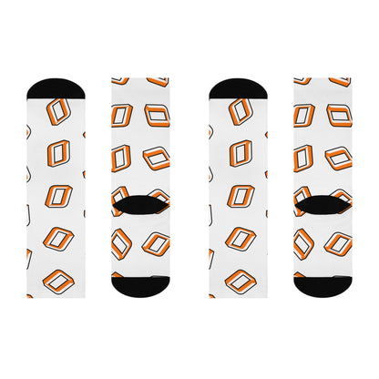 Osseo Orioles Trendy Cushioned Crew Socks