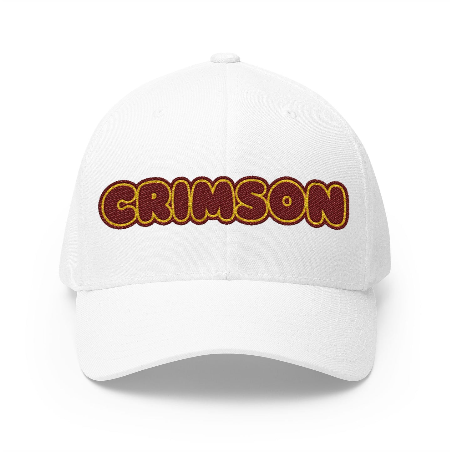 Maple Grove Crimson Embroidered Cap - Classic Style Hat