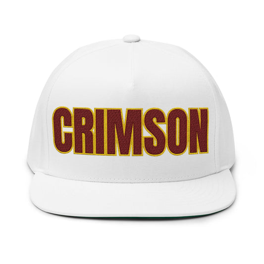 Maple Grove Crimson Flat Bill Cap