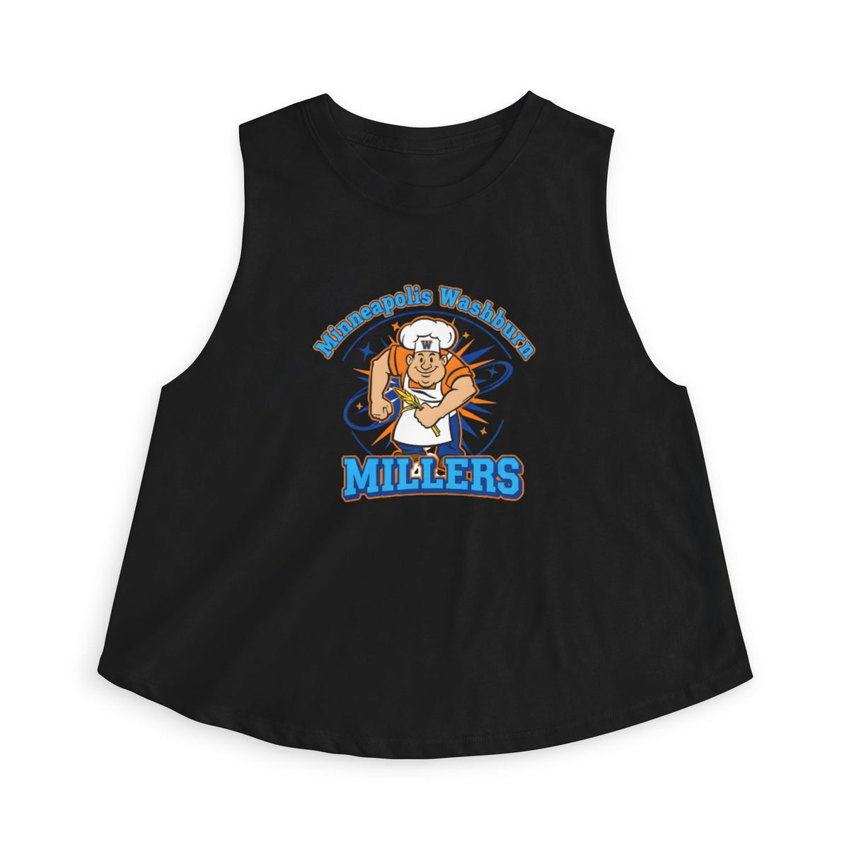 Minneapolis Washburn Millers Crop Top