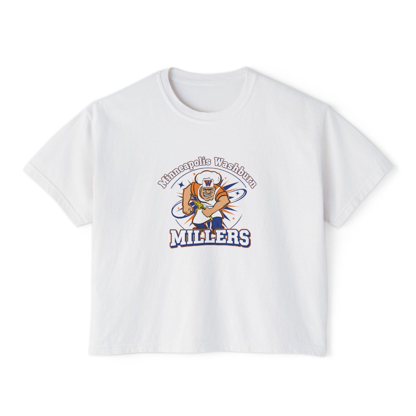 Minneapolis Washburn Millers Casual Women's Boxy Tee