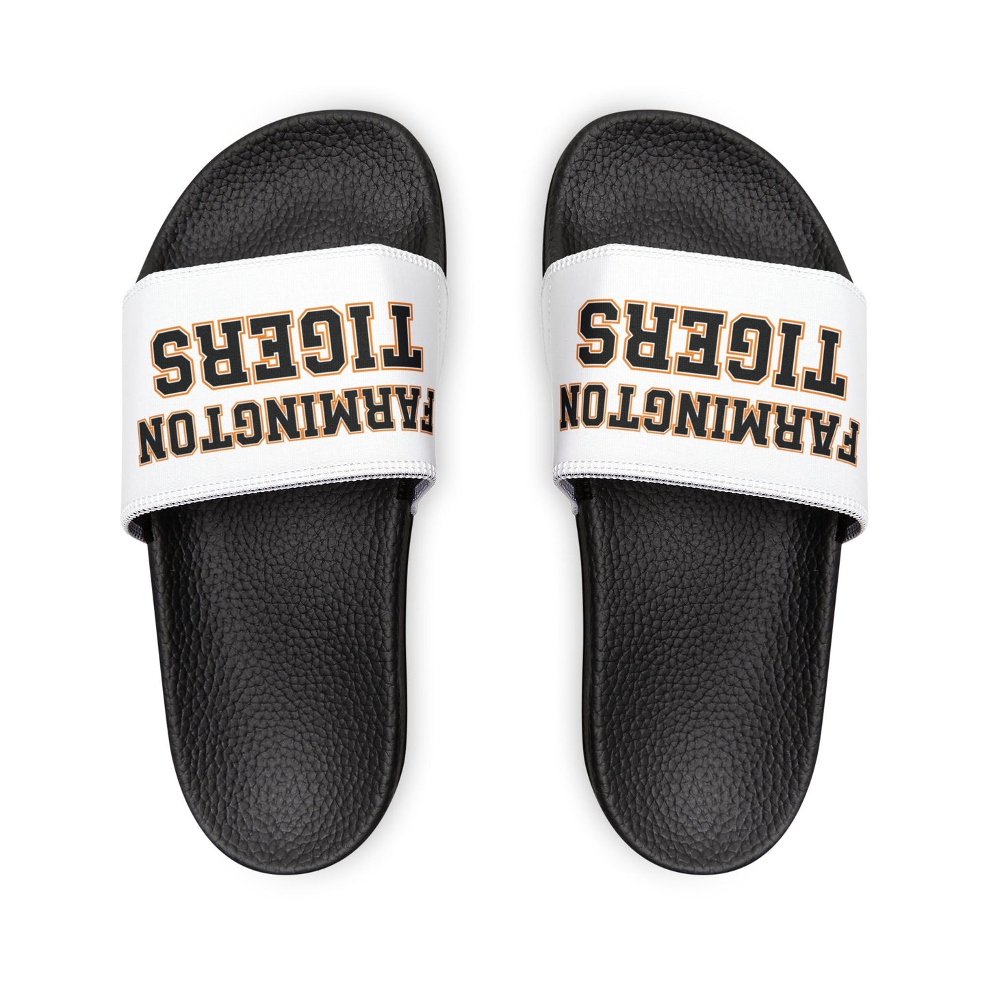 Farmington Tigers Men's Removable-Strap Sandals - Stylish Comfort for Game Day