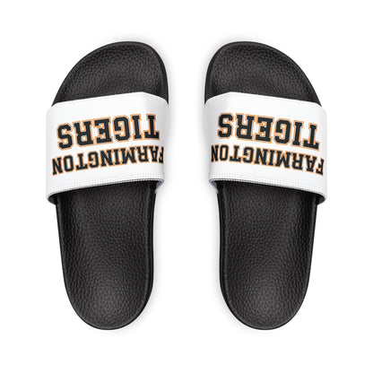 Farmington Tigers Men's Removable-Strap Sandals - Stylish Comfort for Game Day