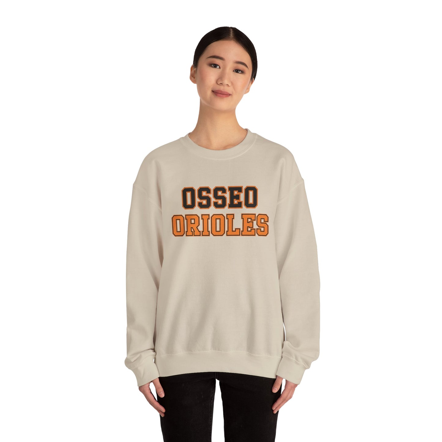 Osseo Orioles Unisex Heavy Blend™ Crewneck Sweatshirt - Comfortable and Stylish Apparel