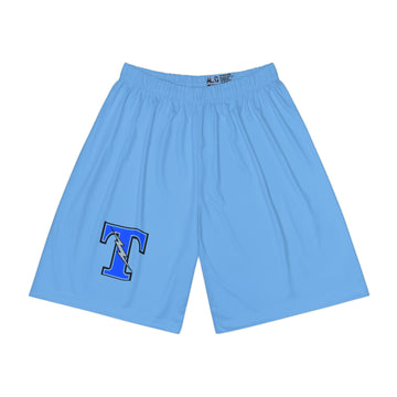 Tartan Titans Light Blue Men's Sports Shorts - Perfect for Workouts, Casual Wear, Summer Activities, or Sports Events, Athletic Shorts, Gym Shorts, [...]