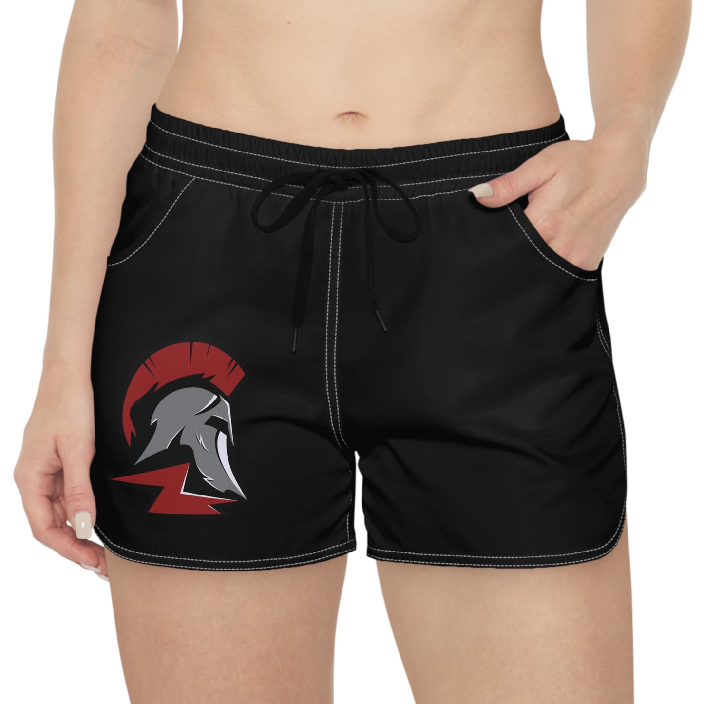 Richfield Spartans Women's Casual Black Shorts