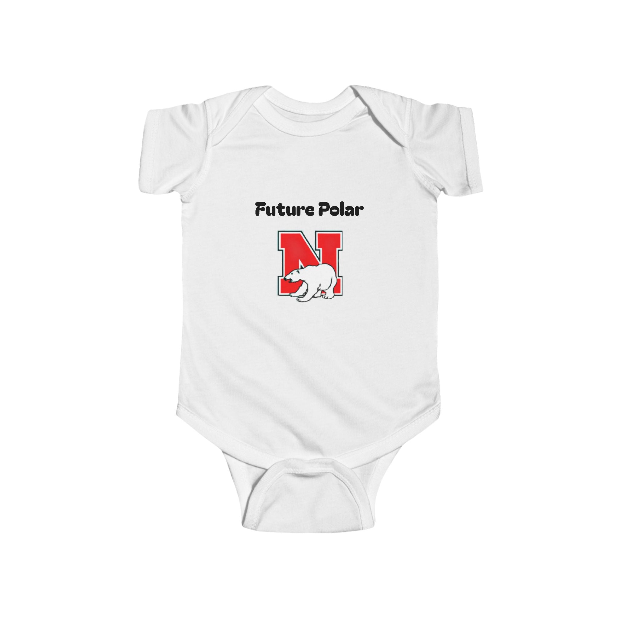 Future Polar Baby Bodysuit – Cute Infant Clothing for Little Fans