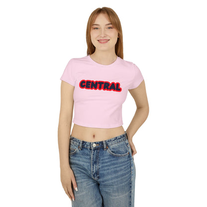 Saint Paul Central Minutemen Women’s Baby Tee - Retro Graphic Top for Casual Vibes