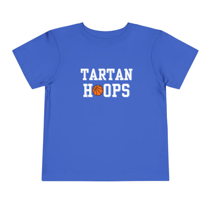 Toddler Tee "Tartan Hoops" Basketball Kids Shirt – Take Flight Back Print