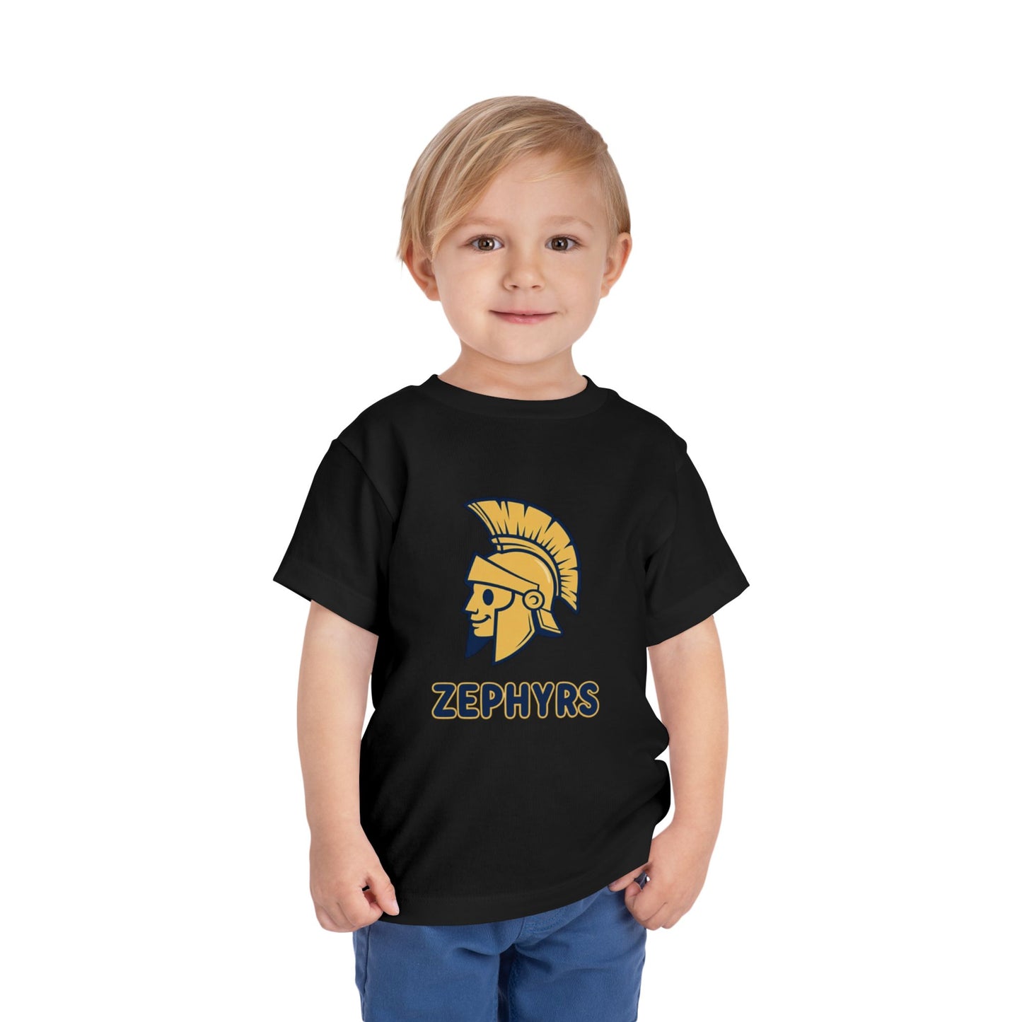 Mahtomedi Zephyrs Toddler Short Sleeve Tee - Cool T-Shirt for Young Fans