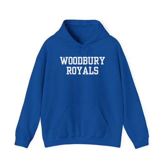 Woodbury Royals White Text Sweatshirt
