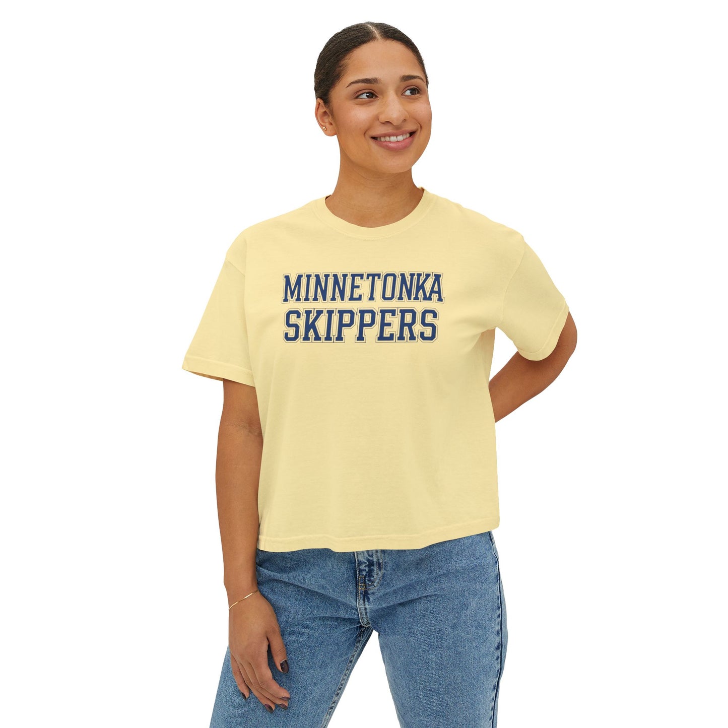 Minnetonka Skippers Casual Women's Boxy Tee