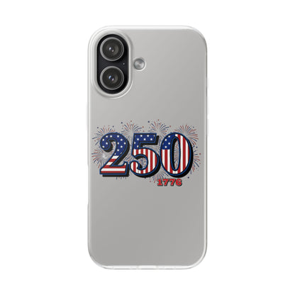 American Flag iphone case 250th Anniversary Fireworks