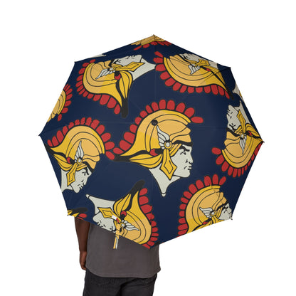 Orono Spartans Stylish Foldable Umbrella - Compact Rain Protection