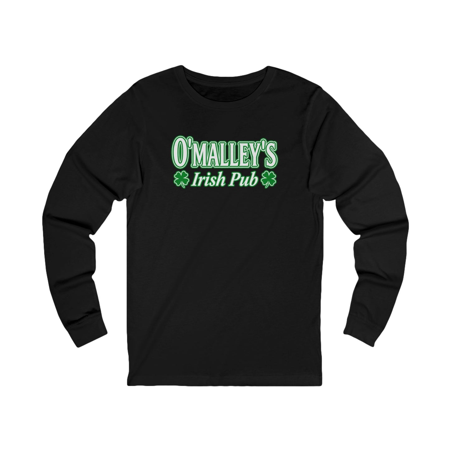 Long Sleeve Tee — “O'Malley’s Irish Pub” Front, “Final! Final!” Back