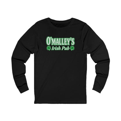 Long Sleeve Tee — “O'Malley’s Irish Pub” Front, “Final! Final!” Back