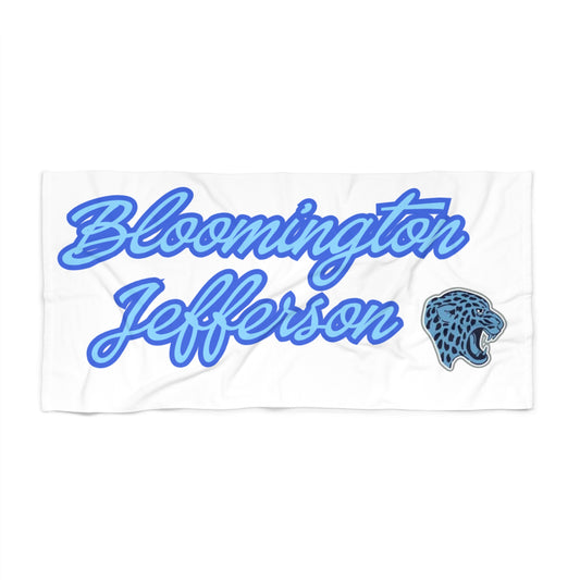 Bloomington Jefferson Jaguars Beach Towel - Fun and Stylish Summer Essential for Beach Lovers